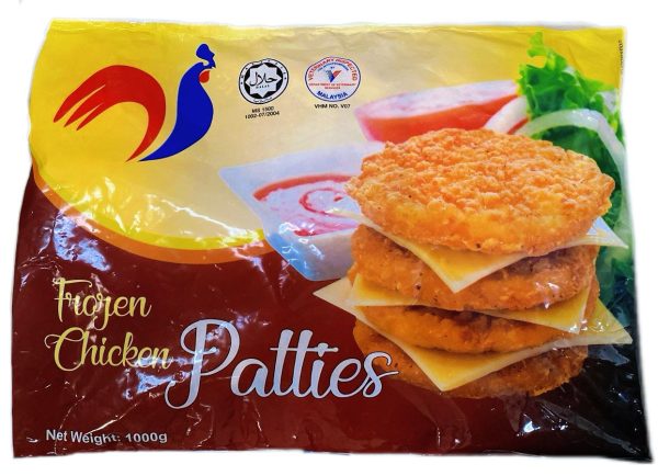 New Multi Tempura Chicken Patties, 1kg (Halal)