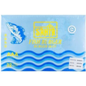 Sahir Fish Burger 2.5kg 32 pieces (Halal-Certified)