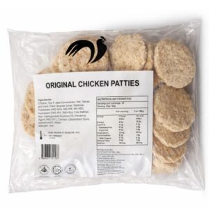Healthy Chicken Patties, 1kg (Healthier Choice) (Halal)