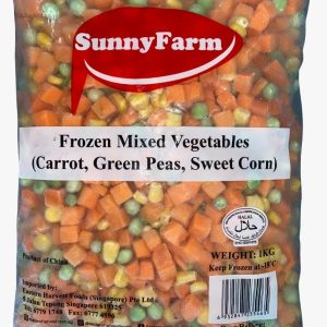 IQF Mixed Vegetables 1kg