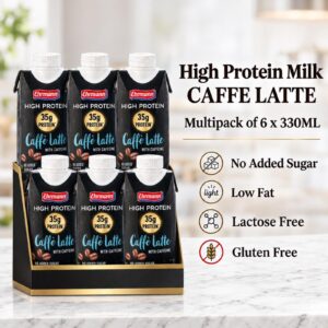 Ehrmann High Protein Caffe Latte Style Drink - Bundle of 6